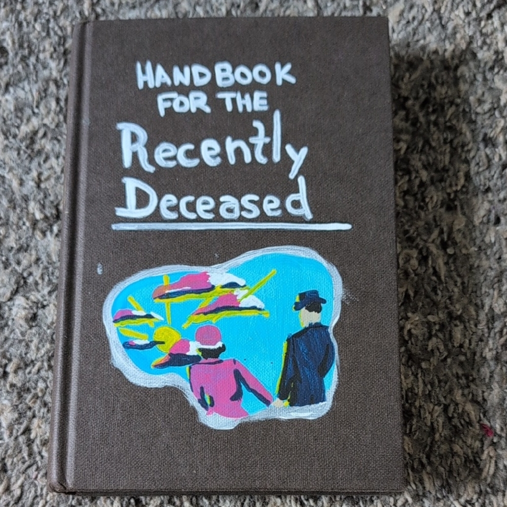 Beetlejuice Handbook for the Recently Deceased Custom Handmade Halloween